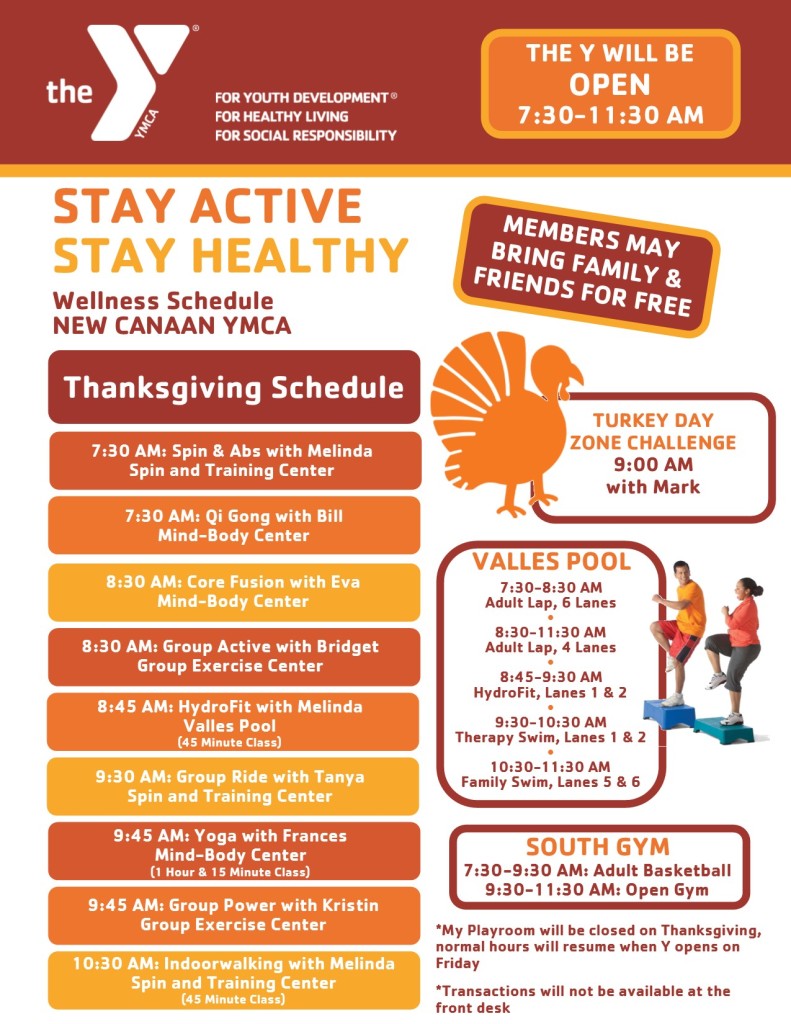Thanksgiving - New Canaan YMCA