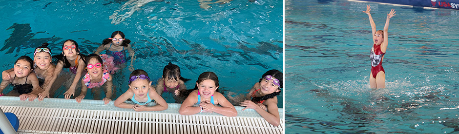 ymca synchronized swimming